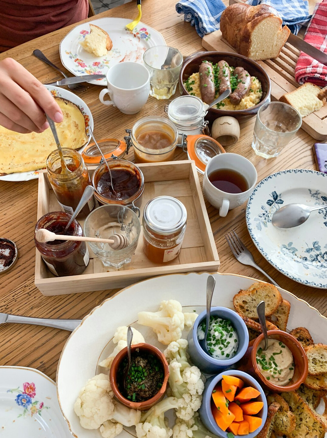 polish regional food spread